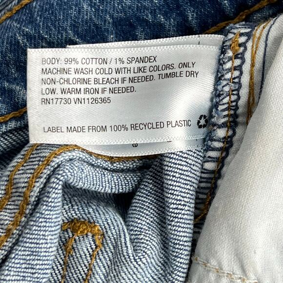 Universal Thread Highest Rise Shortie Jean Shorts Size 16 - Picture 4 of 6